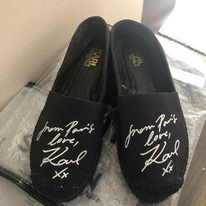 Karl Lagerfeld espadrilles